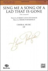 Sing Me a Song of a Lad that Is Gone TTB choral sheet music cover Thumbnail